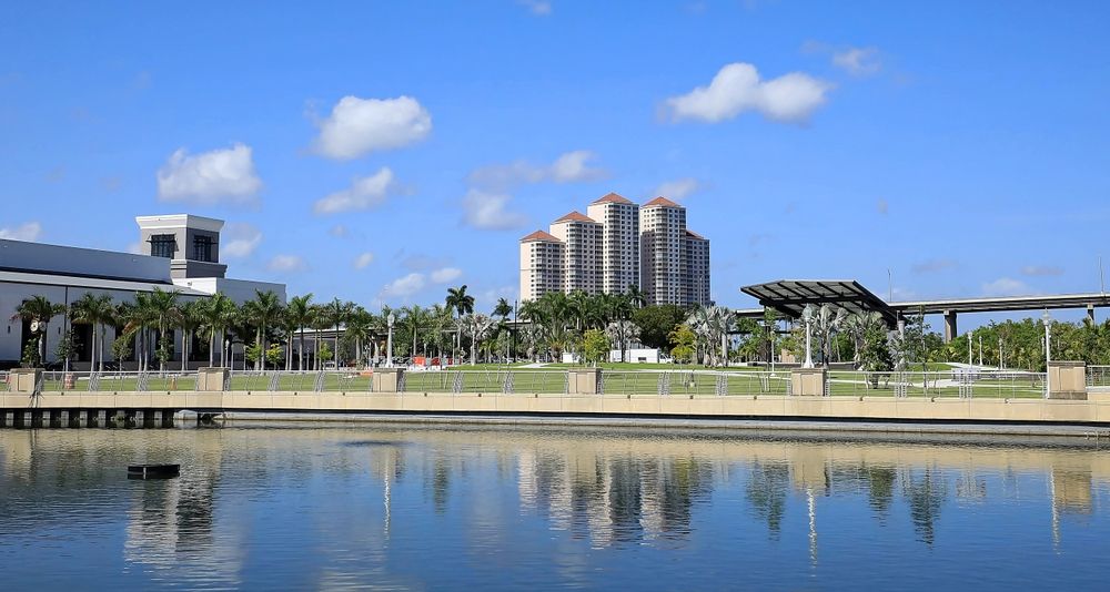 Far view of River District