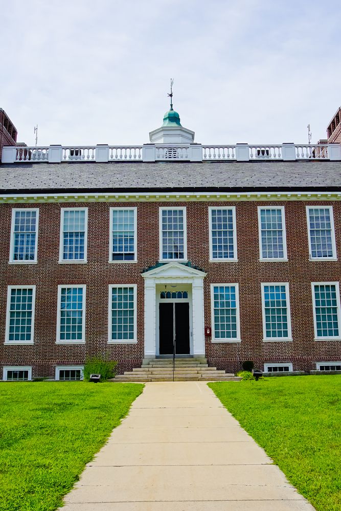 Front view of Danforth Art Museum