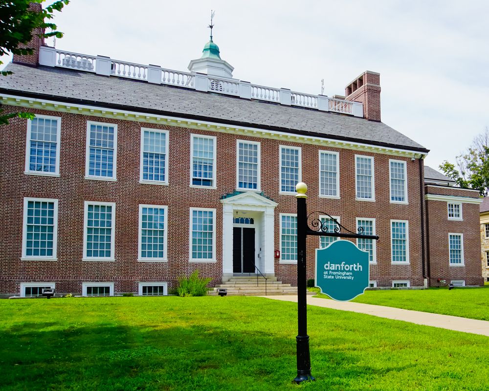 Signage of Danforth Art Museum