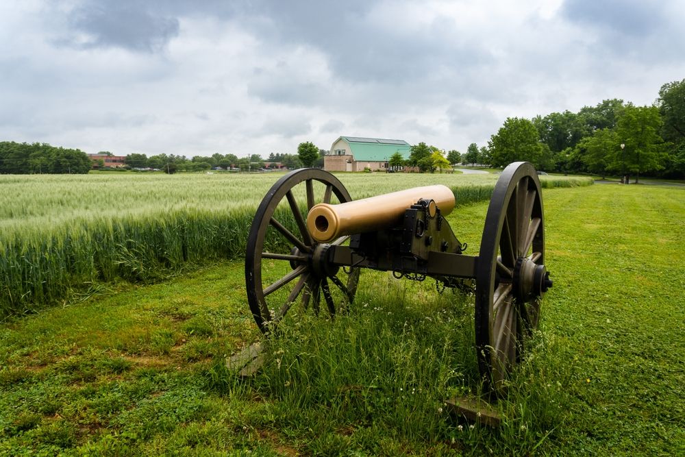 Cannon at Monocacy National Battlefield