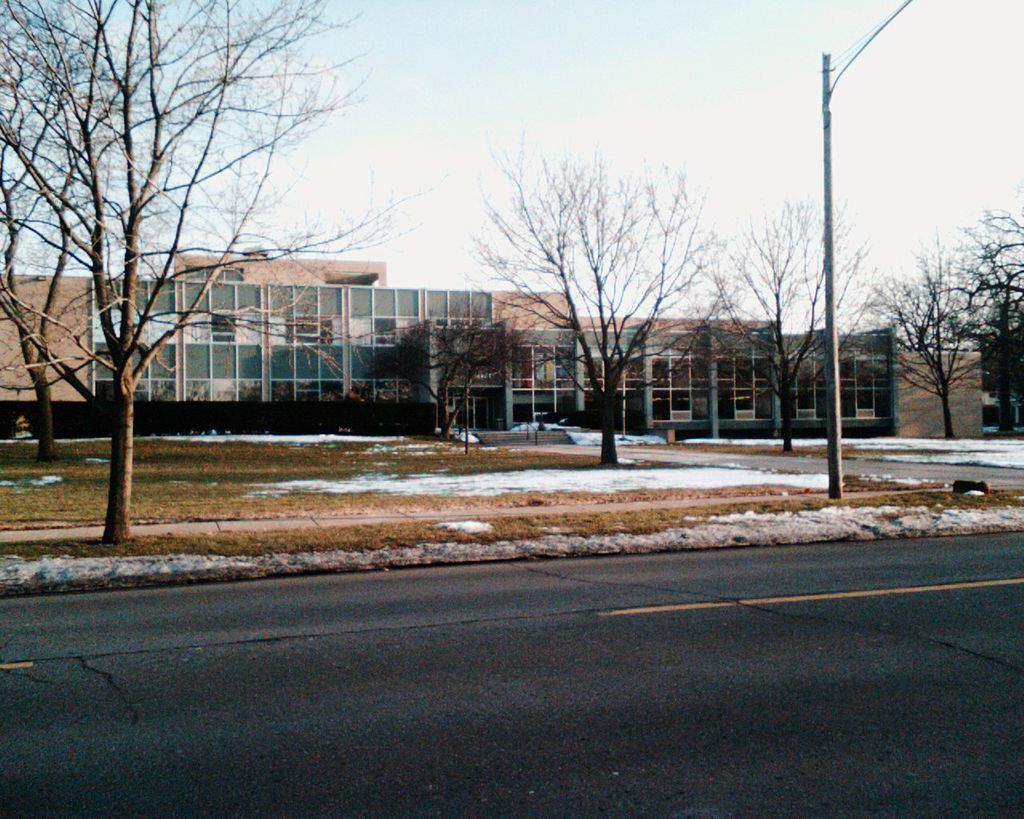 Exterior of the Flint Public Library