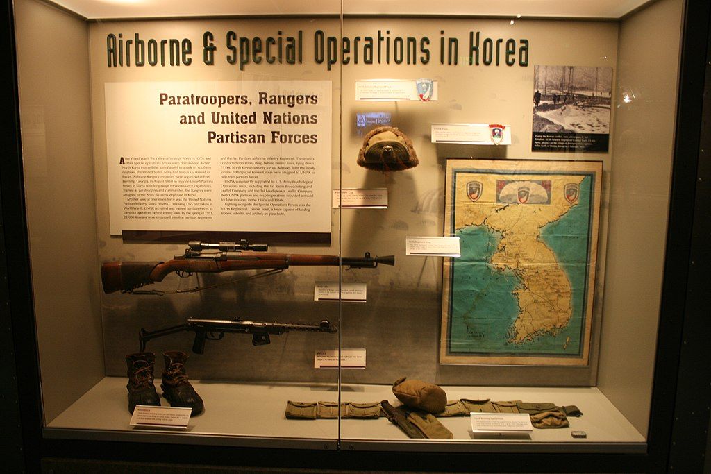 Exhibit in the Airborne & Special Operations Museum