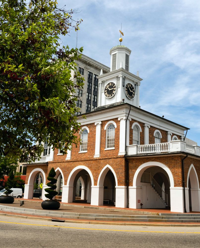 Exterior of the Historic Market House