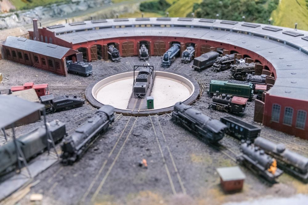 A railroad layout at Northlandz