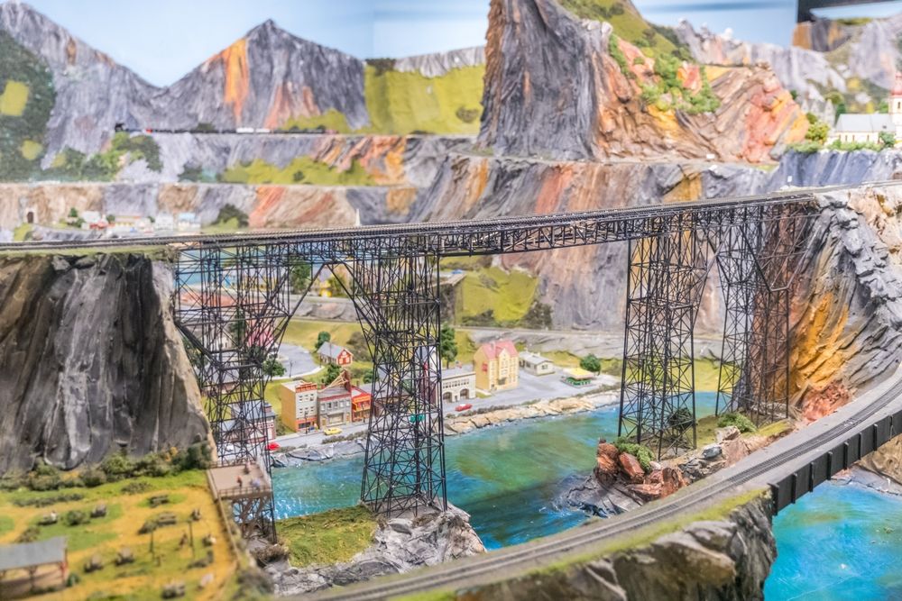 A bridge layout at Northlandz