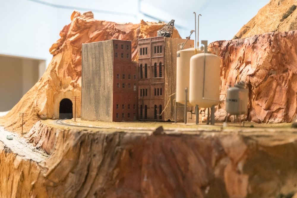 Tunnel layout at Northlandz