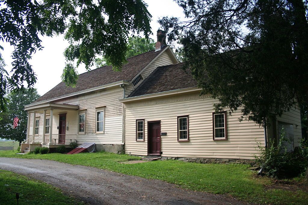 Exterior of Van Wyck Homestead Museum