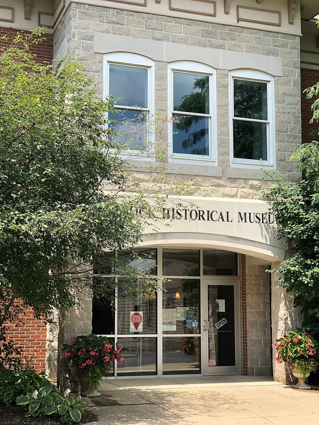 Exterior of Hancock Historical Museum