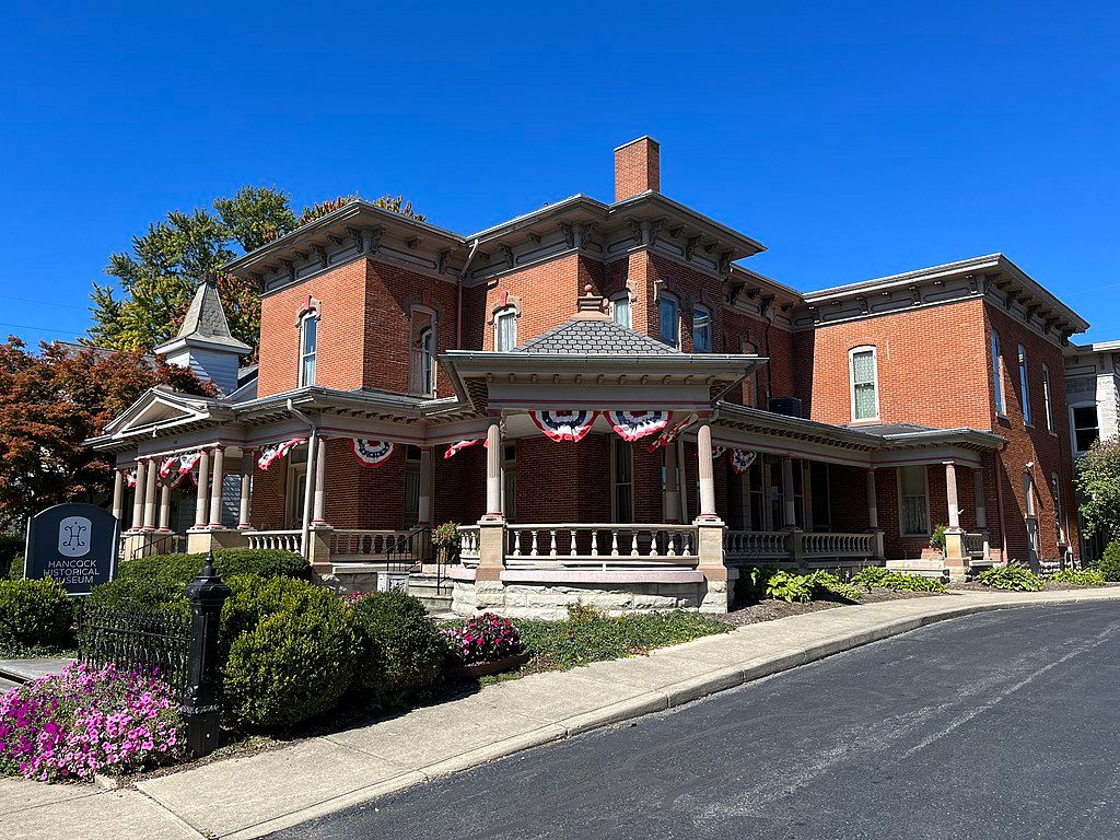 Hull-Flater house at Hancock Historical Museum