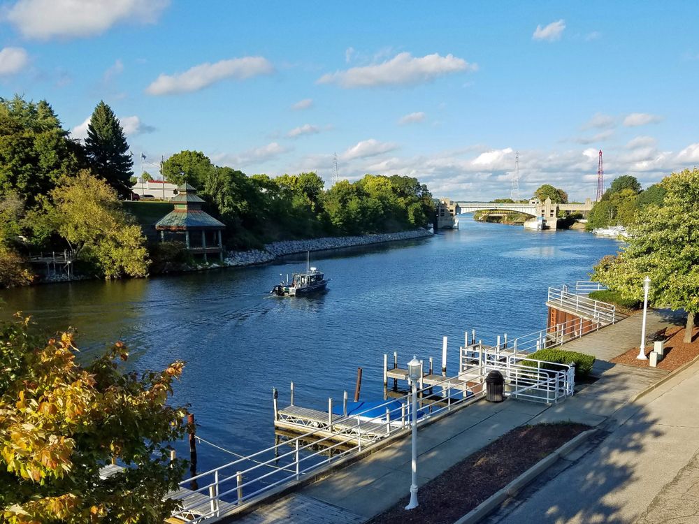 View of Manistee River