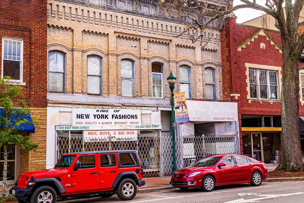 Buildings at Downtown Wilson