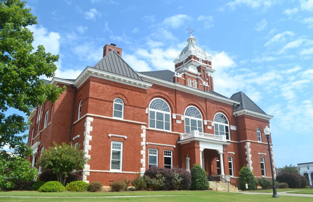 Exterior of Monroe County Courthouse