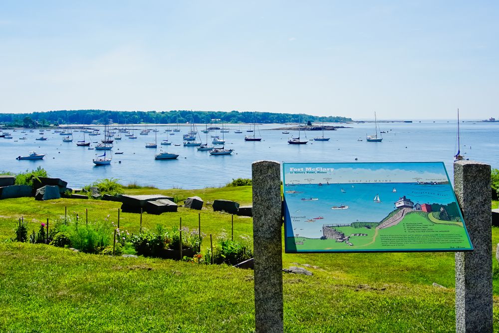 View of Fort McClary State Park