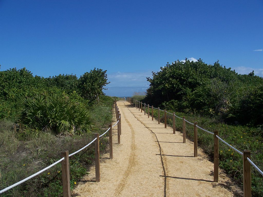 Trail at Fort Pierce Inlet State Park