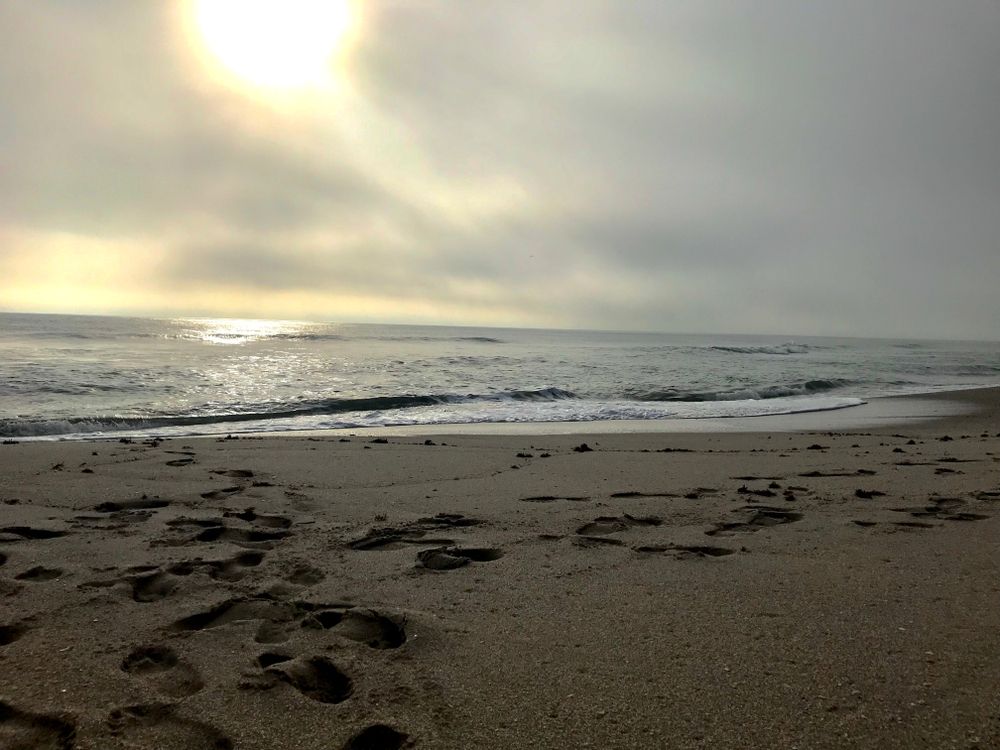 Scenic view of Pepper Park Beach