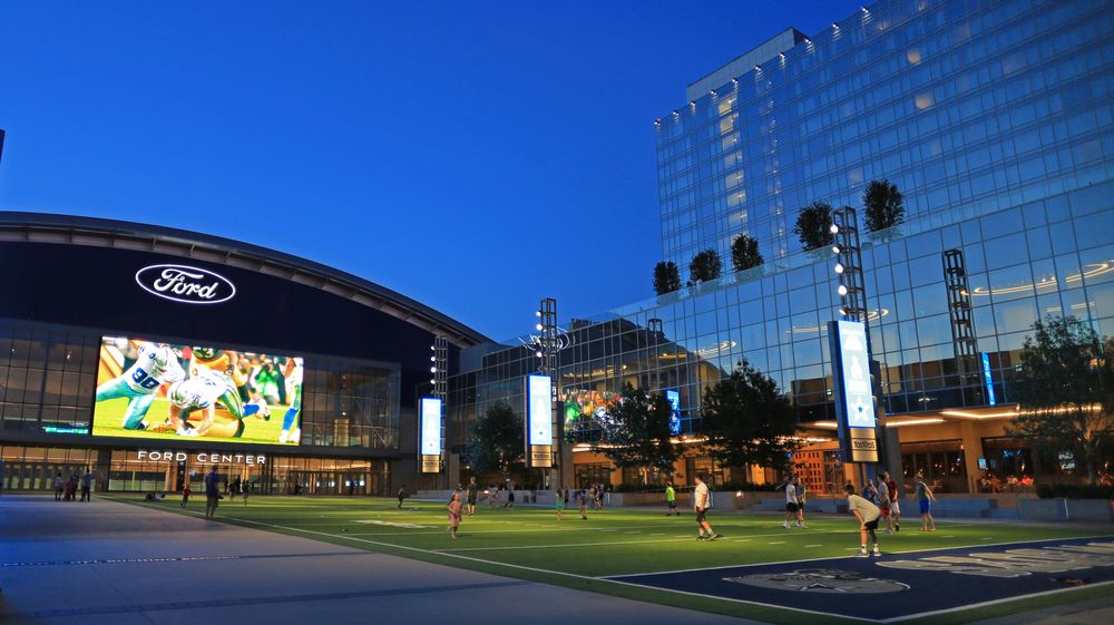 Dallas Cowboys Training at Ford center