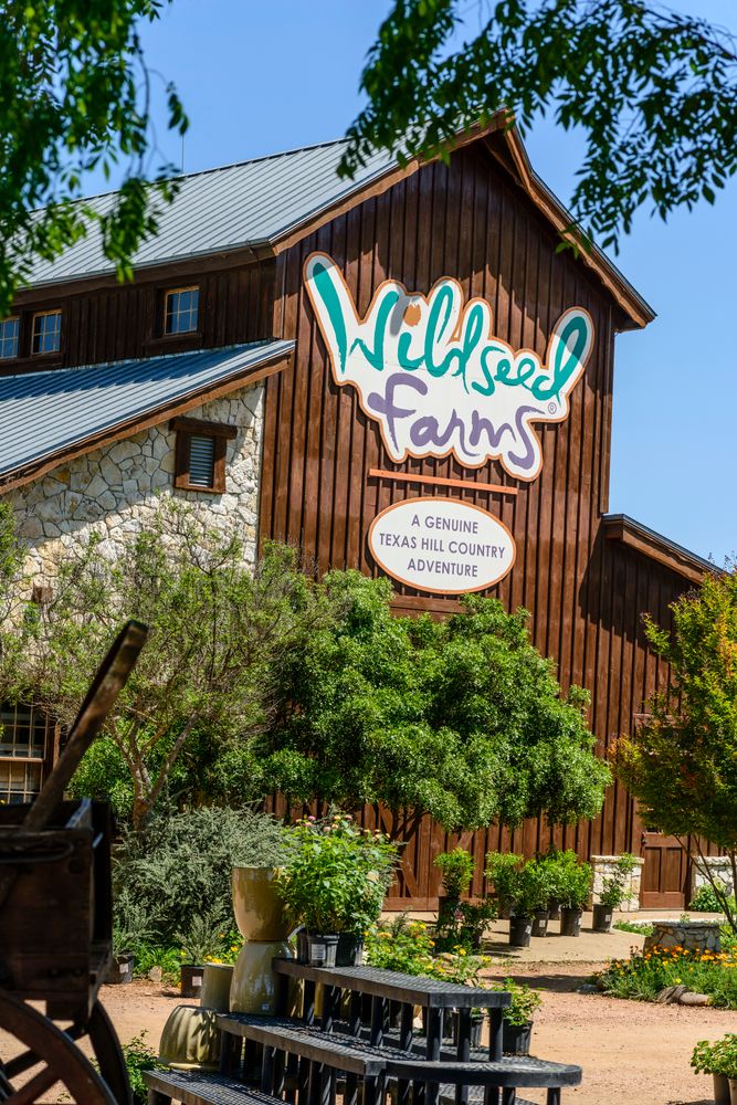Exterior of Wildseed Farms' building