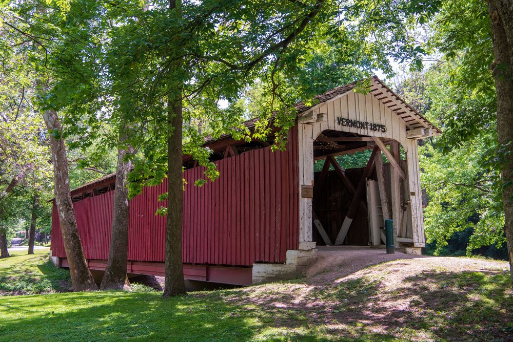 Vermont Covered Bridge at Highland Park