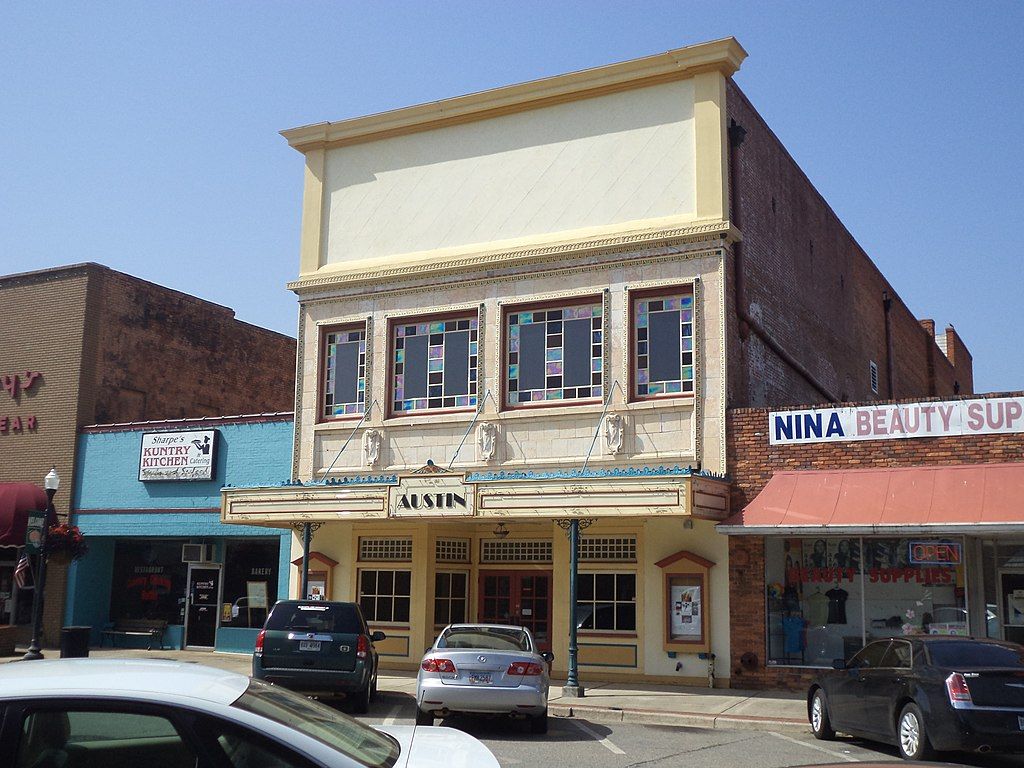 Exterior of Austin Theater