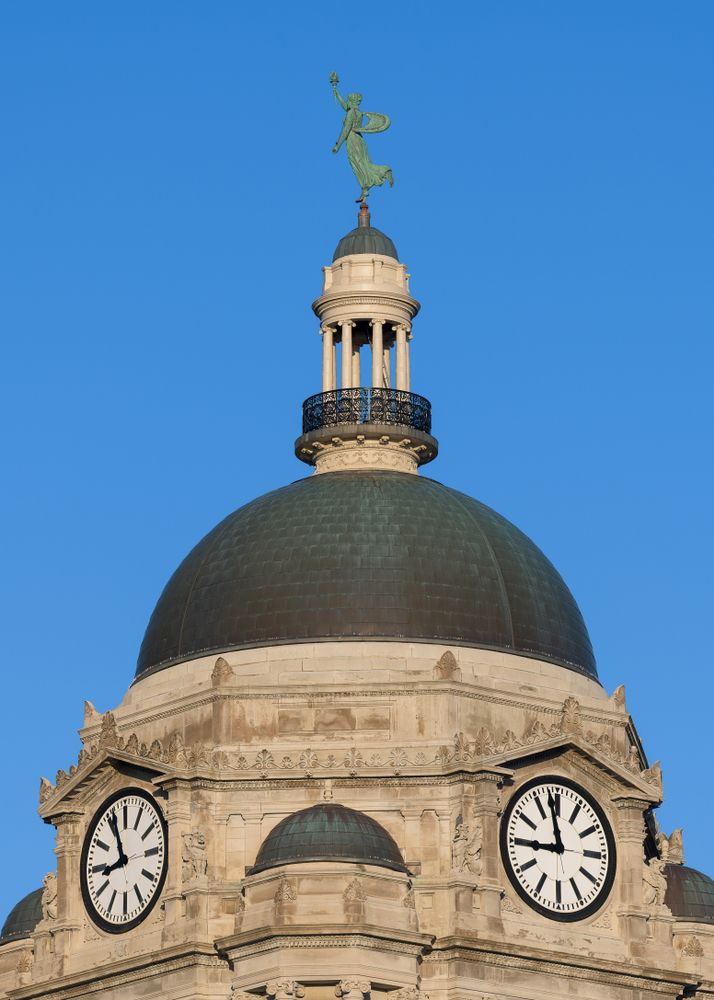 Dome of the Historic Allen County Courthouse