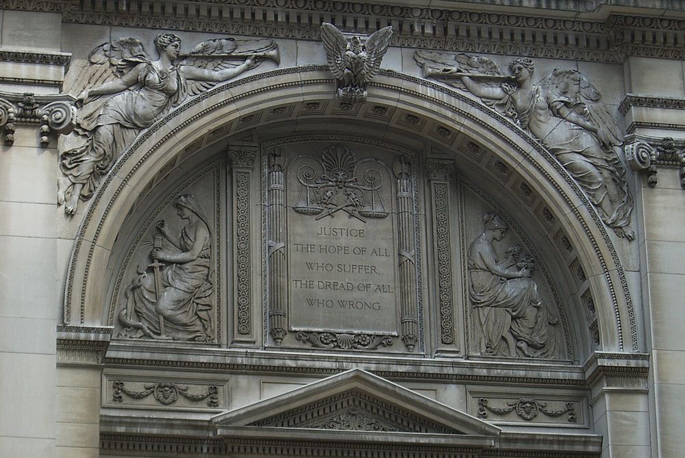 Building details of the Historic Allen County Courthouse