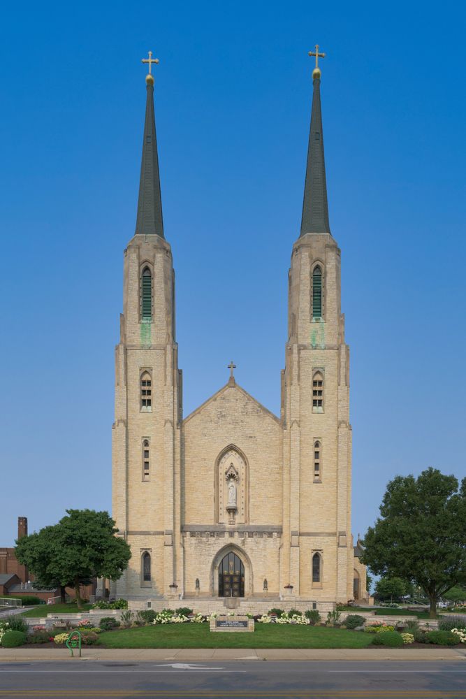 Exterior of the Cathedral of the Immaculate Conception