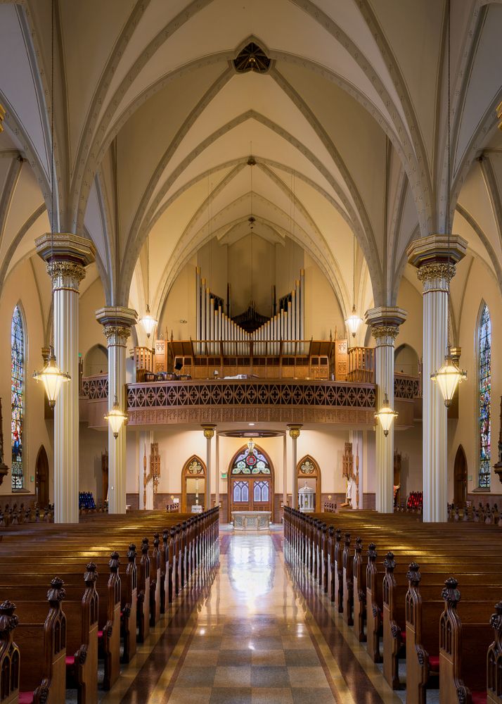 Interior of the Cathedral of the Immaculate Conception