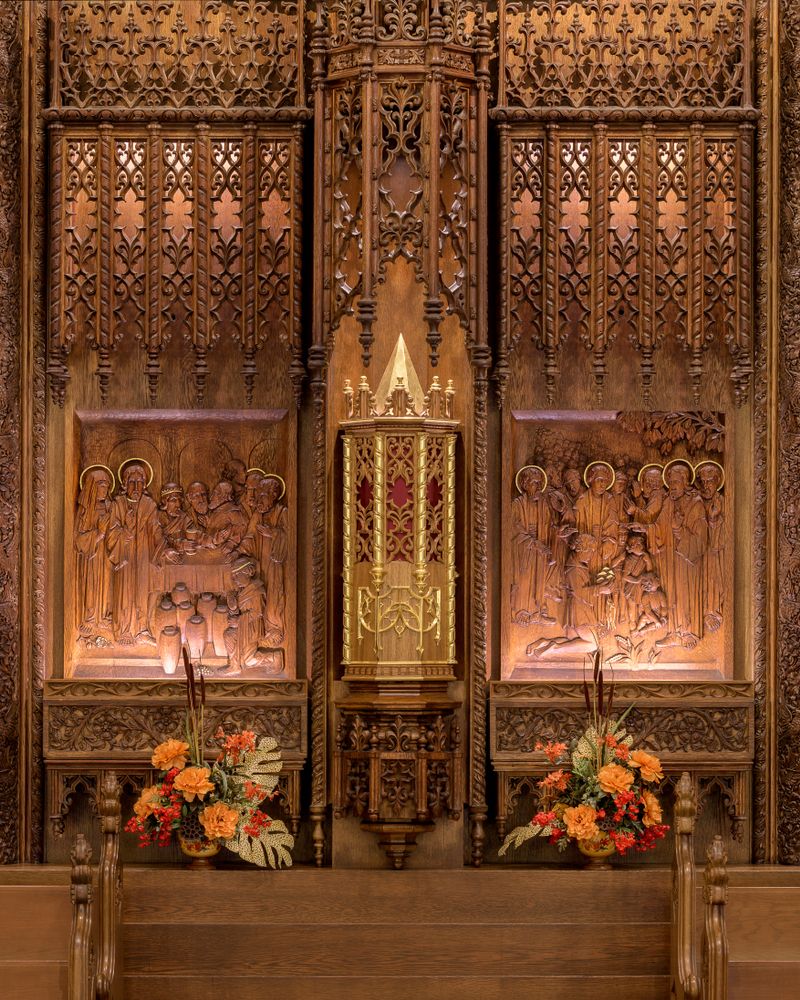Altar in the Cathedral of the Immaculate Conception