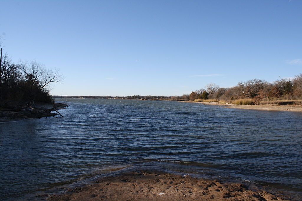 The waters of Eagle Mountain Lake & Park