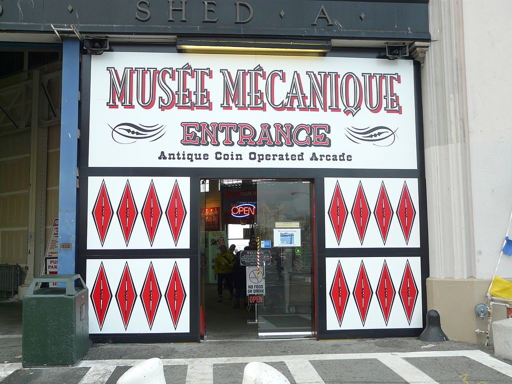 Exterior of Musée Mécanique