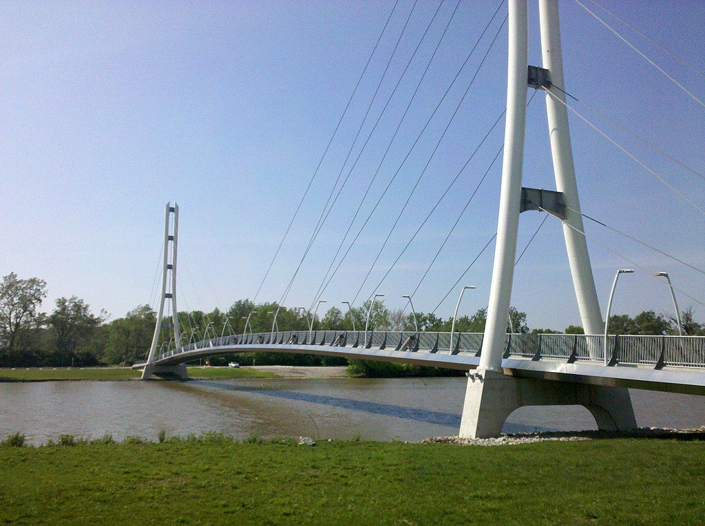 A bridge at Rivergreenway