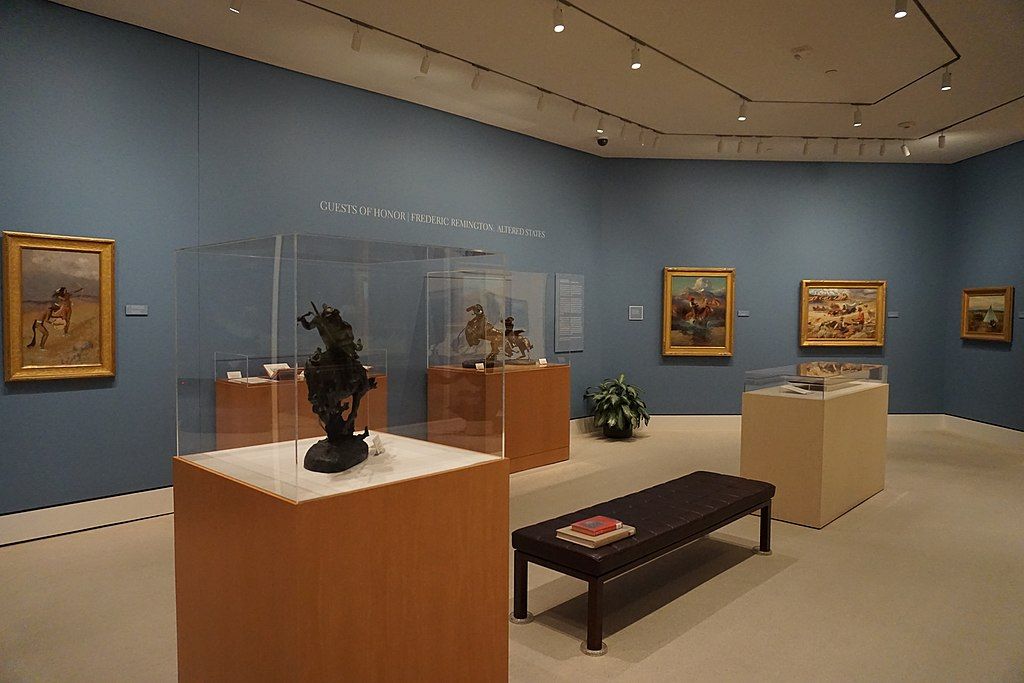 Exhibit in the Sid Richardson Museum