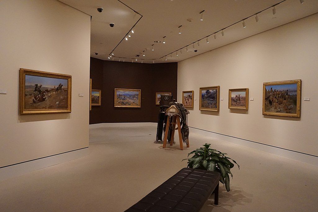 Interior of the Sid Richardson Museum