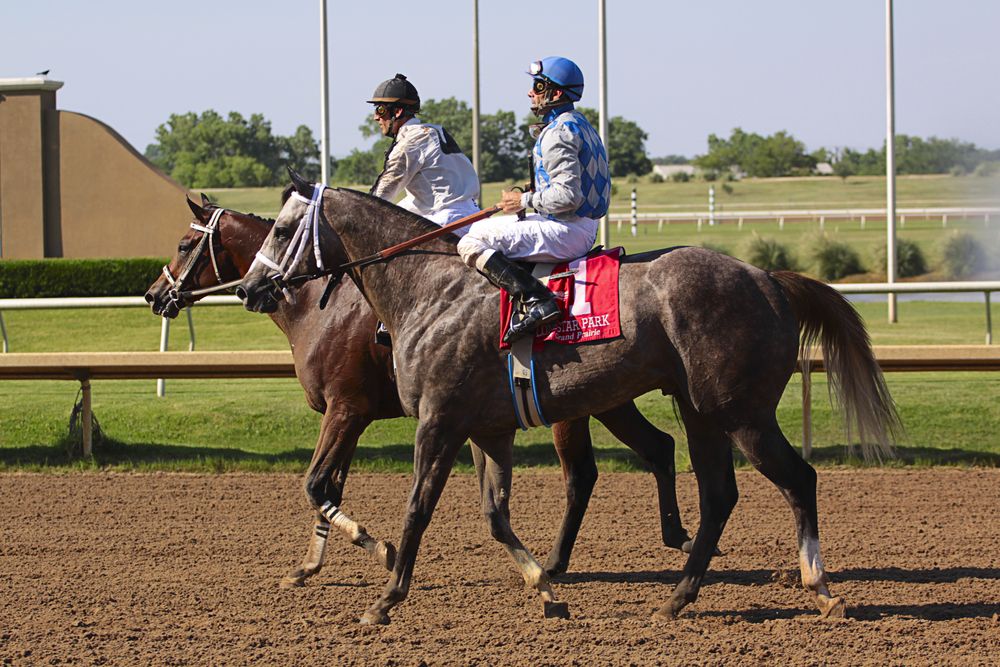Equestrians at Lone Star Park