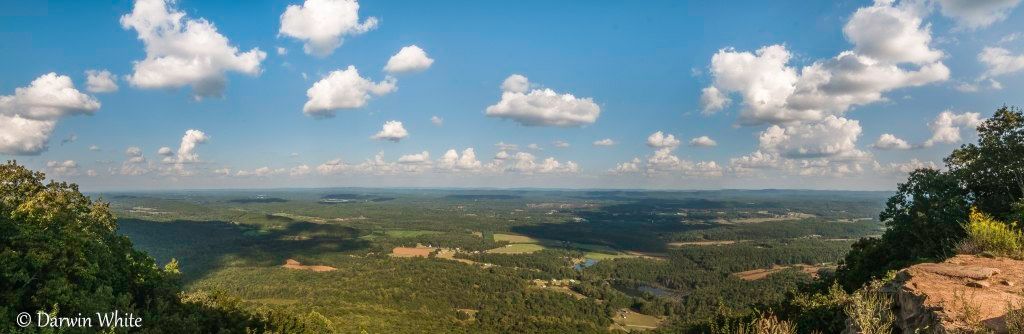 The view from Crockford-Pigeon Mountain