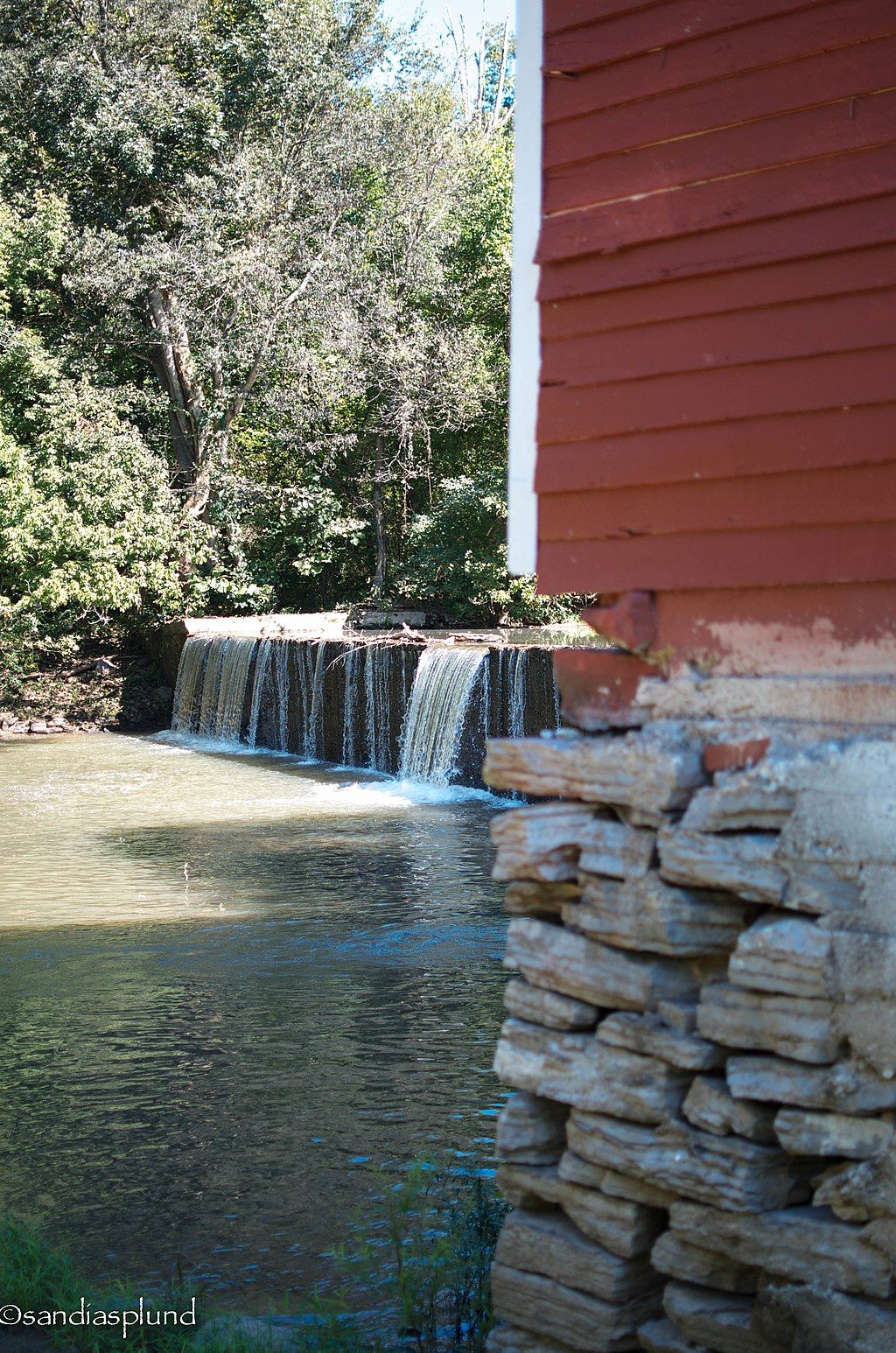 Stream at Prater's Mill Historic Site