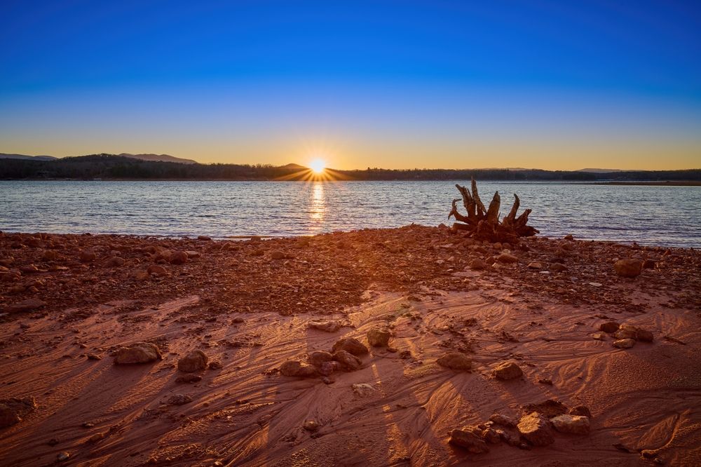 Sunset at Lake Blue Ridge