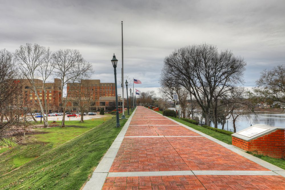 Daytime view of Augusta Riverwalk