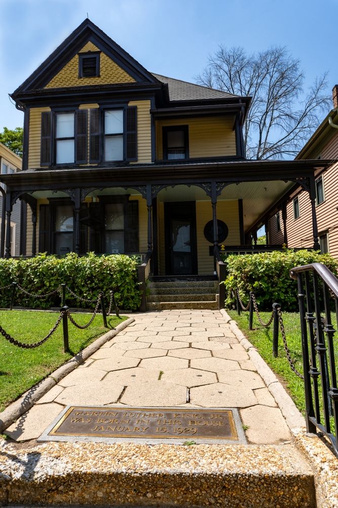 Boyhood house at Martin Luther King, Jr. National Historical Park