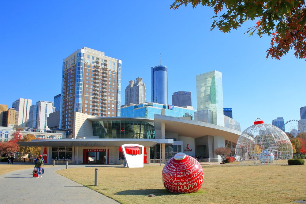Exterior of the World of Coca-Cola