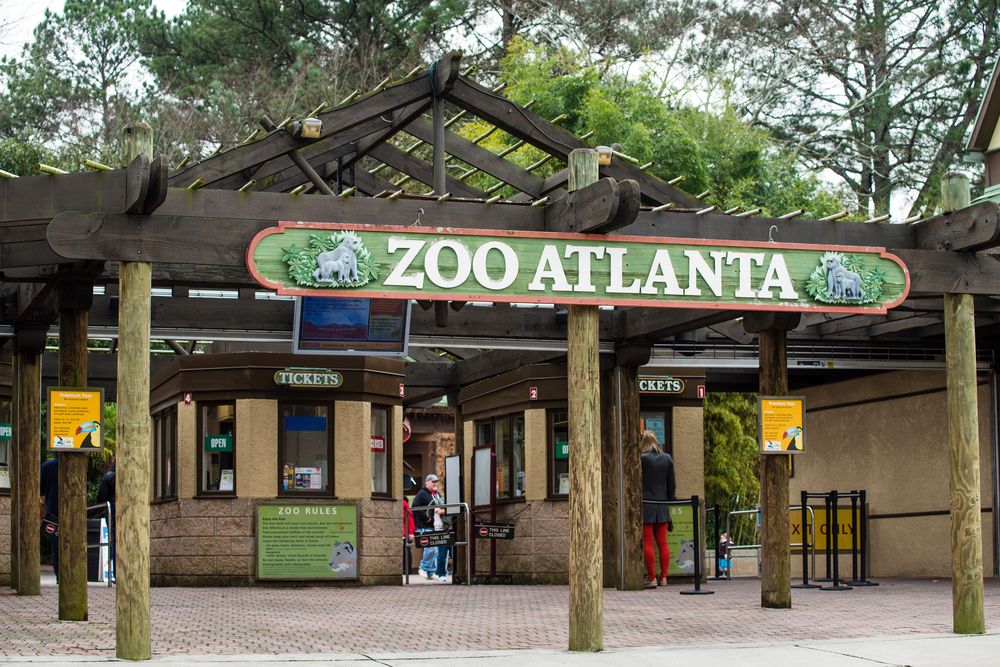 Exterior of Zoo Atlanta