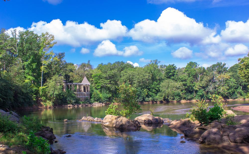 The waters of Amerson River Park