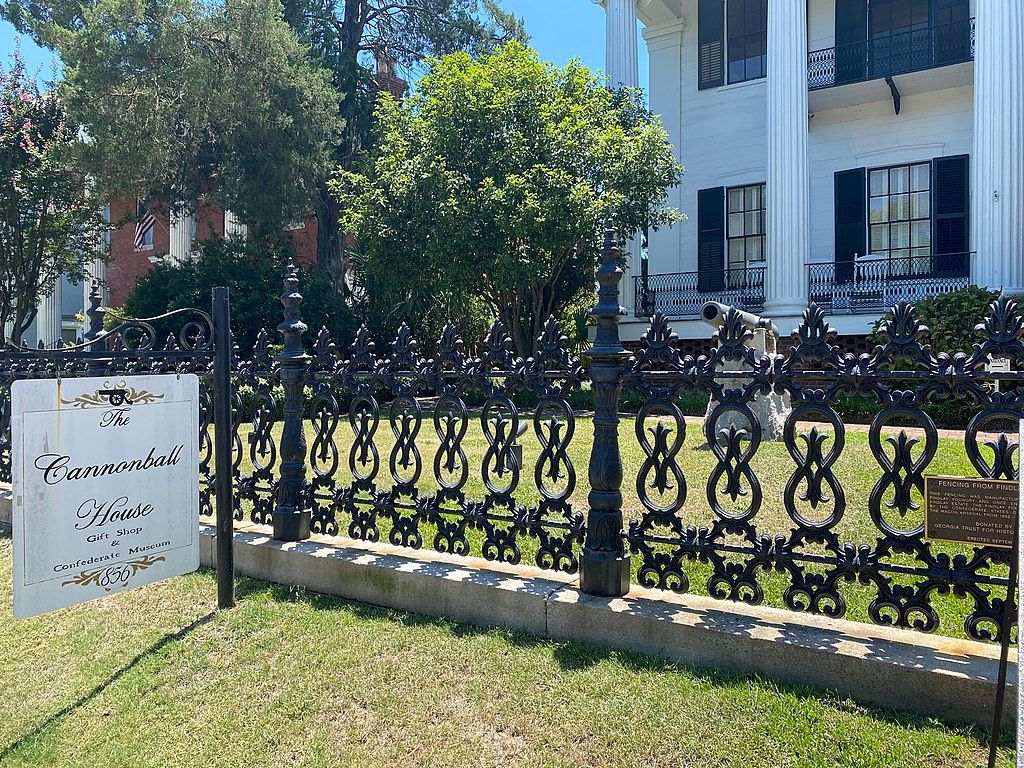 Signage of the Cannonball House