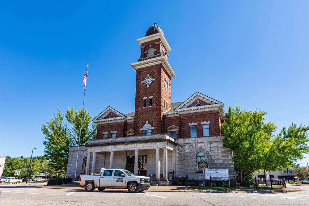 Exterior of Butler County Courthouse