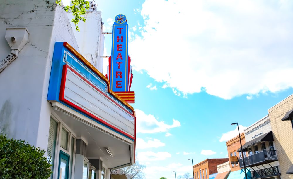 Signage of Ritz Theatre