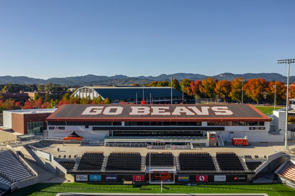 View of Reser Stadium