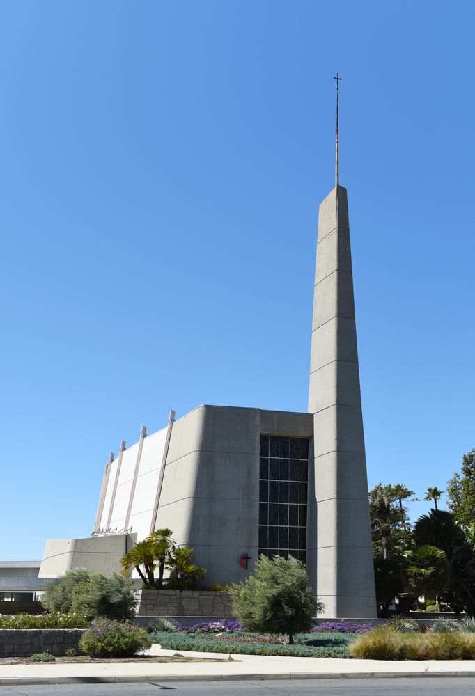 Exterior of United Methodist Church