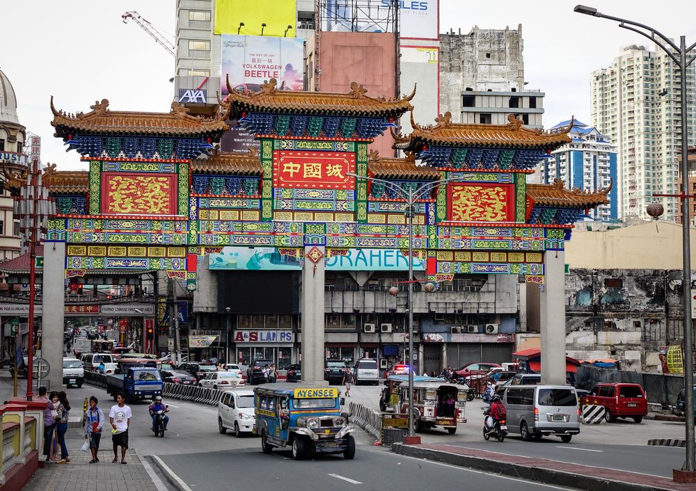 Chinatown in Manila