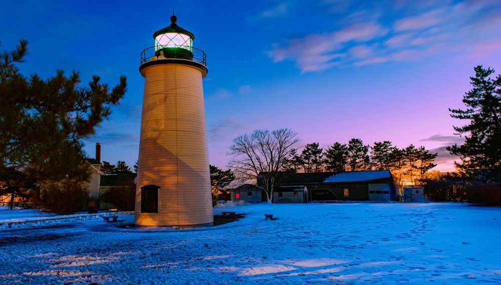 View of Plum Island Lighthouse
