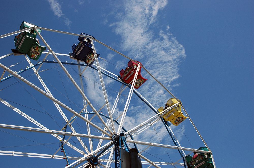 Ferris wheel at Bay Beach Amusement Park